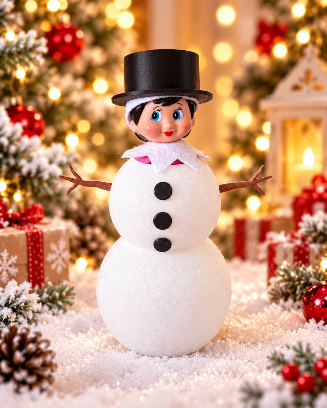 Elf Snowman Costume